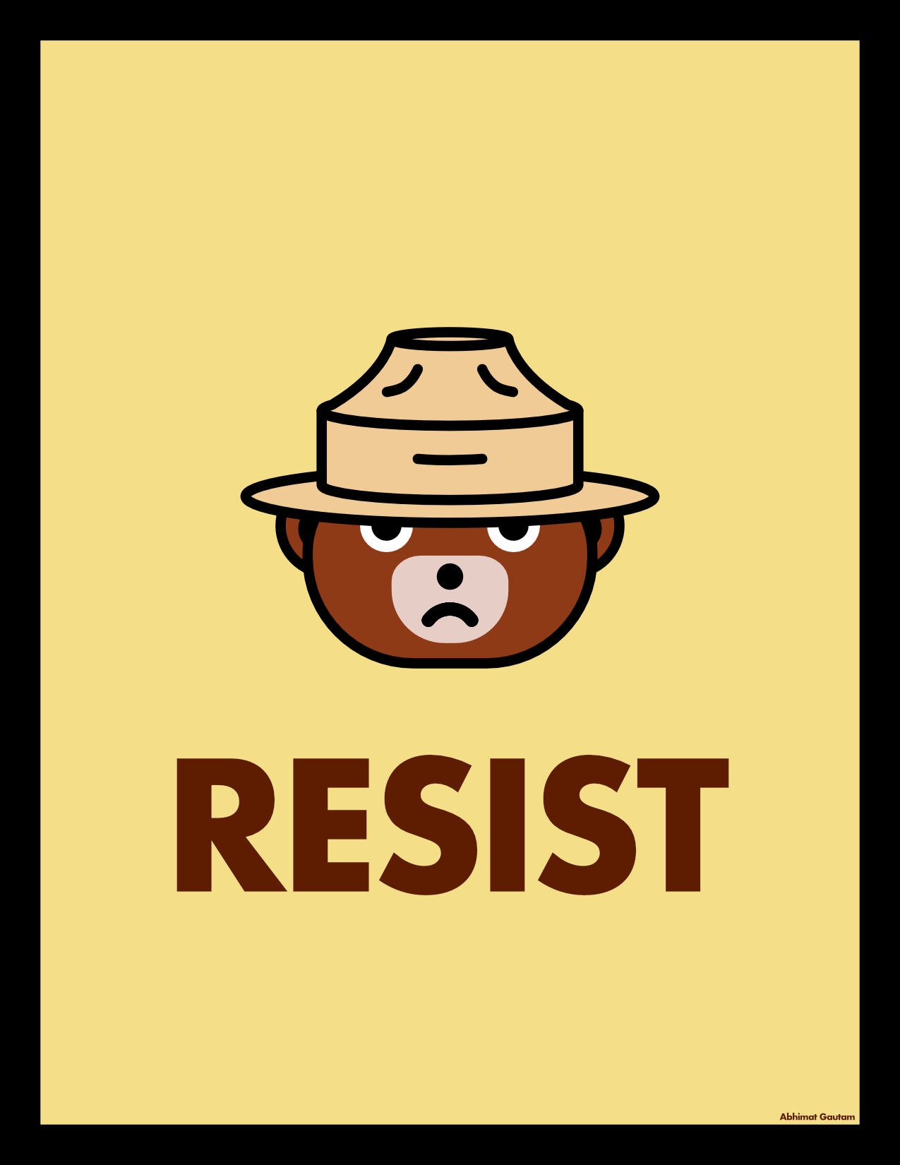 Smokey says Resist